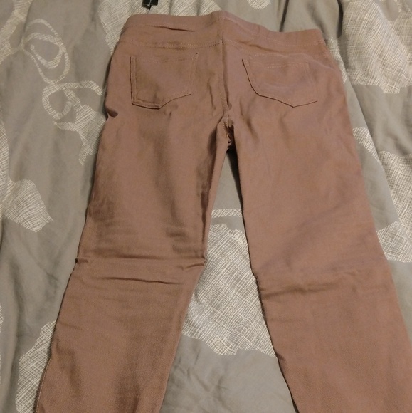 Moto skinny pants - mauve - Picture 3 of 4